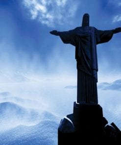 Fototapet med motivet: Kristus Frälsaren Rio
