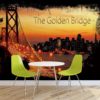 Fototapet med motivet: Stadshorisont Golden Gate-bron